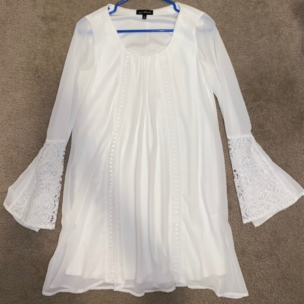 Macy's patterned dress